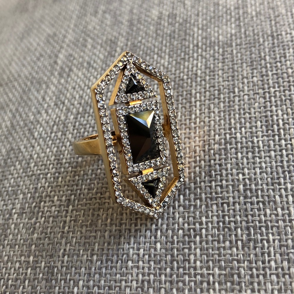 Juicy Couture Crystals Statement Ring - image 1